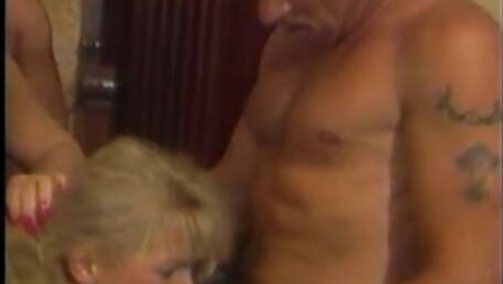 Classic Mature Helga Sven Group Sex